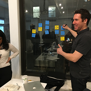 Jeff doing more UX stuff